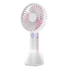 Fan ZKCCNUK USB Mini Fan, Handheld Portable Charging Fan, Silent Three-speed With LED Night Small Household Appliance on Clearance