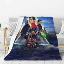 Spider-Man fleece tæppe super blødt og hyggeligt tæppe, børnesengetøj funktioner - super blødt 80"x60"