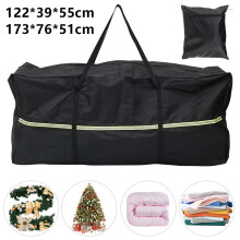 Sac de rangement zippé étanche Ghojet pour coussins de mobilier de jardin, housse de rangement pour sapin de Noël et mobilier de terrasse.