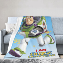 ToY StorY Ultrablødt Micro Fleece Tæppe, 3D Print, 80"x60" Sofatappe til hele året, Kompatibel med boligindretning, Fantastisk gave