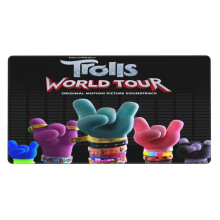 Alfombrilla de ratón Trolls World Tour, alfombrilla de ratón grande, alfombrillas de ratón, accesorios de oficina, accesorios de escritorio, 15.8