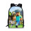 Zaino Minecraft per bambini, borsa scolastica per studenti, borsa a tracolla C 1