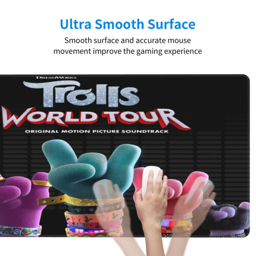 Ποντίκι Trolls World Tour, Πατάκι ποντικιού, Μεγάλο ποντίκι, Ποντίκια ποντικιού, Αξεσουάρ 2