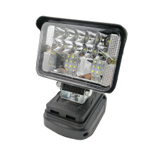 LED Work Lights Flashlight Electric Torch Spotlight Car Lamp for 18V LiIon Battery Adapter BL1815 BL1830 3 Inch