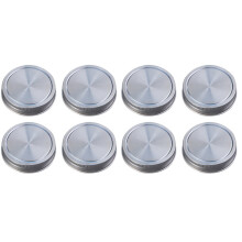 Lot de 8 couvercles étanches pour bocaux Mason à large ouverture, avec joint en silicone.