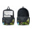 3 τεμάχια σακίδιο πλάτης Minecraft School Bag για αγόρια, σακίδια πλάτης με τσάντα messenger και 5