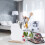 3 σετ χειροποίητων καθρεφτών DIY διακοσμητικών βαμβακιού ακανόνιστων φορητών 4