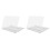 2 custodie protettive per computer in plastica rigida trasparente per Air13A2337M1A2179A1932 1