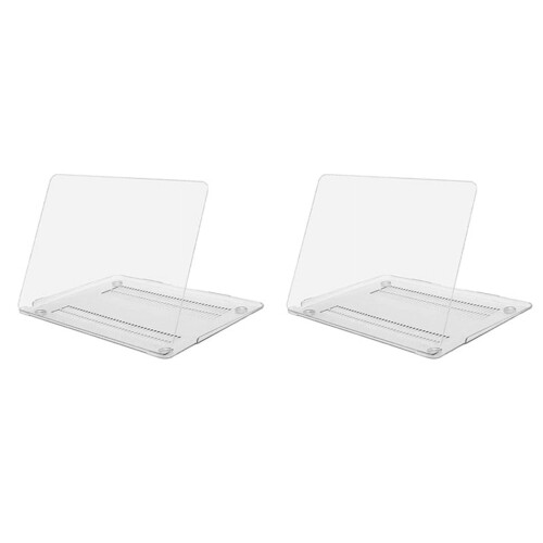2 custodie protettive per computer in plastica rigida trasparente per Air13A2337M1A2179A1932