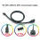 husxh RGB 5V VDG 3Pin Conversion Lin Motherboard SYNC Header for Gigabyte Accessories 8