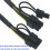 Καλώδιο PCI-E 8 ακίδων σε 2PCIe 8 ακίδων (6+2), Συμβατό με κάρτες γραφικών GPU, Προσαρμογέας 6
