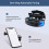 Cuffie wireless Bluetooth TWS con display digitale singolo, auricolari in-ear wireless per auto, IPX5. 7