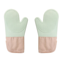 Gants en silicone et coton, gants de four à micro-ondes alvéolés, gants de cuisine