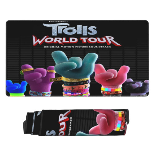 Ποντίκι Trolls World Tour, Πατάκι ποντικιού, Μεγάλο ποντίκι, Ποντίκια ποντικιού, Αξεσουάρ 1