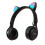 Ακουστικά Bluetooth WLAGOOD Cat Ear με Μικρόφωνο, Πτυσσόμενα Ασύρματα/Ενσύρματα Ακουστικά 2