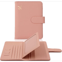Passport Holder,Passport Holder Card Slots,Cute Passport cover for Women/Men,Waterproof Rfid Blocking Travel Wallet (Moss green New)