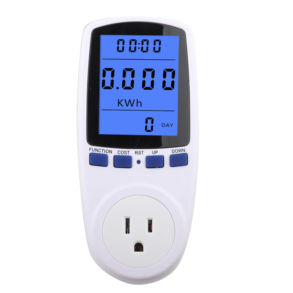 Electricity Usage Monitor With Lcd Display, Overload Protection & 7 Modes For Energy Saving, Compatible With Home Devices 9083649948903