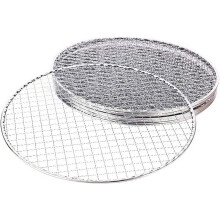 5Pcs Round Disposable Wire Grilling Racks BBQ Grill Rack Roast Net Grate Barbecue Baking Pan 30cm