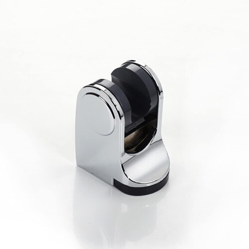 Adjustable Shower Head Holder Wall Mount Chrome ABS Swivel Bracket for Handheld Shower 1