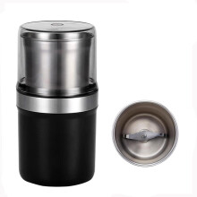 Electric Coffee Grinder with Detachable Stainless Steel Cup, OneTouch Bean and Spice Grinding