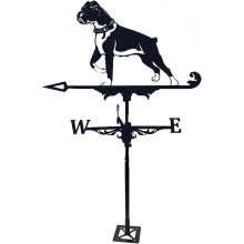 Weather Vane with Direction Indicator, AllWeather Metal Weathervane for Outdoor Garden or Roof