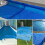 Solar Pool Cover with Grommets, Rectangular Bubble Thermal Blanket for Heat Retention, 2m x 2m 2