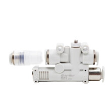 Vacuum Ejector with Burst Function, Fast Vacuum Generation and Energy Saving Operation VSY Series