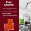 Manual Grain Mill Hand Crank Grain Grinder with Adjustable Settings Rustproof Aluminum for Home Use 4