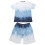 Πουκάμισα Tie-Dye για άνδρες, Πολύ μακριά μπλουζάκια με ρυθμιζόμενο κορδόνι και 2
