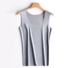 Canotta da donna con scollo a U, maglietta senza maniche in cotone leggero, tessuto morbido, versatile, vestibilità aderente, tessuto traspirante,