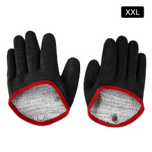 Handbelagda handskar i latexgummi, halkfria, lätta, andningsbara, fodrade, skärtåliga, vattentäta, punkteringssäkra, texturerade beläggningar,
