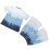 Πουκάμισα Tie-Dye για άνδρες, Πολύ μακριά μπλουζάκια με ρυθμιζόμενο κορδόνι και 8