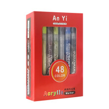 Quinlirra120ml akryylitussi nopeasti kuivuva vesivärikynäsetti vesiliukoinen pigmenttigraffiti taidemaalaus akryylikynä päivän tarjoukset