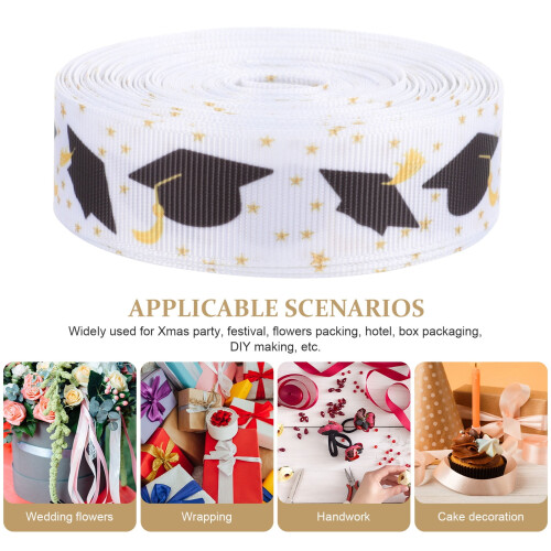 Κορδέλα Scrapbooking από Υλικό Φιόγκου Συγχαρητήρια Grosgrain Κορδέλες Goldendoodle Δώρα Καπέλο 2