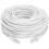 Sieťový patch kábel Snagless Cat5e Ethernet, biely, 1,5 m 1