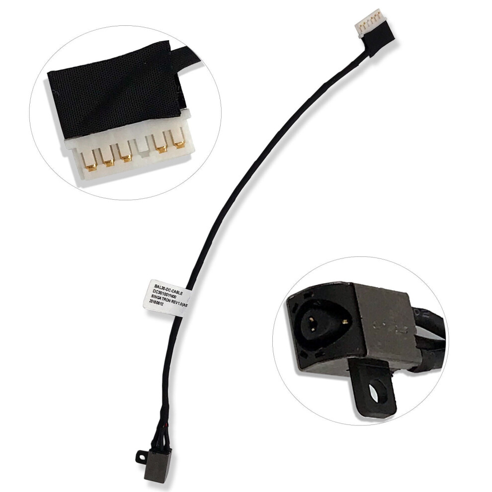 New Dc Power Jack Harness Cable For Compatible With Dell Inspiron 17 5765 17 5767 Laptop R6rkm 9395123875439