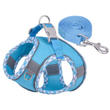 Pettorina per cani YHAIOGS Small Puppy Sweater, adatta a cani di piccola, media e grande taglia, con guinzaglio anti-trazione e compatibile con la