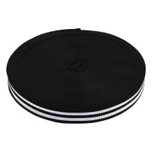 1 rollo de cinta a rayas, cinta práctica para envolver regalos, cinta para manualidades.