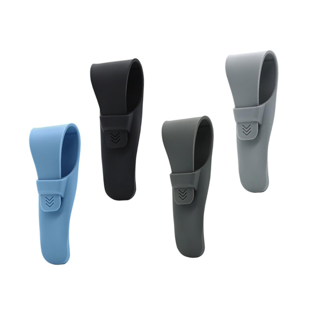4Pcs Razor Travel Case with Durable Silicone Cover, Lightweight Shaver Protector for Outdoor and Daily Use