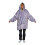 Snug Rug Deluxe Eskimo Hoodie Oversized Blue 4