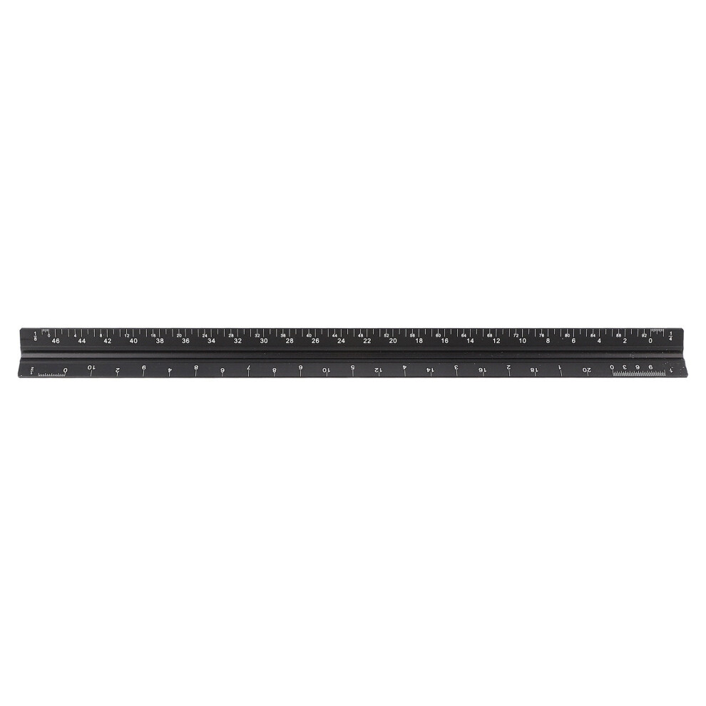 Guangmc Architectural Scale Ruler For Architects And Engineers (Black) 9395123968544