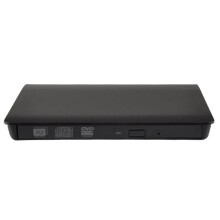 USB 3.0 SATA externe dvd-behuizing van hard plastic voor laptop/notebook, 12,7 mm cd-rom-behuizing zonder optische drive