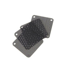 Filtros de polvo eficientes CSYANXING de 5 piezas para aparatos electrónicos domésticos, color negro, protegen altavoces y ventiladores de chasis.