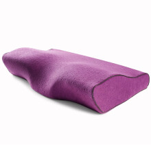 Cuscino ergonomico in memory foam sagomato, supporto ortopedico per il collo durante il sonno, allevia il dolore