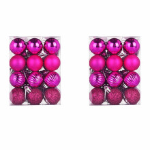 Palline di Natale Tahtuvzn, 24 pezzi da 3 cm, decorazioni per la casa e per feste, ornamenti per l'albero di Natale, regali di Natale.