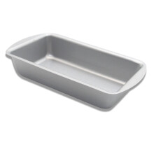 Forma retangular antiaderente SANAG para pão, em aço carbono, ideal para cozinha e padaria. 12,7 cm (5 polegadas), cor prata.
