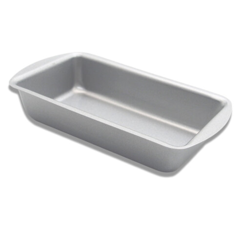 Forma retangular antiaderente SANAG para pão, em aço carbono, ideal para cozinha e padaria. 12,7 cm (5 polegadas), cor prata.