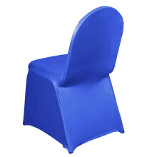 Efavormart5 kpl kuninkaansininen premium-spandex-joustava istuva bankettituolin päällinen jalkataskuilla - 160 g/m²