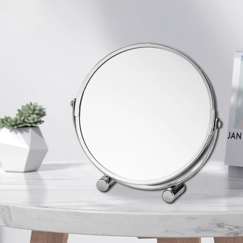 Rose Gold Vanity Mirror Mirrors Tabletop Mirror Double Sided Mirror Desktop Vanity Mirror 2