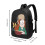 Mochila para laptop Gravity Falls Travel, resistente à água e antifurto, com porta USB, 17 polegadas, compatível com Macbook, mochila executiva 2